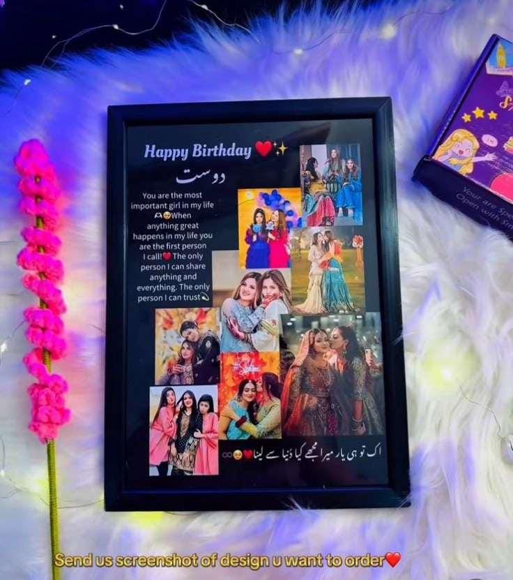 Happy Birthday Frame