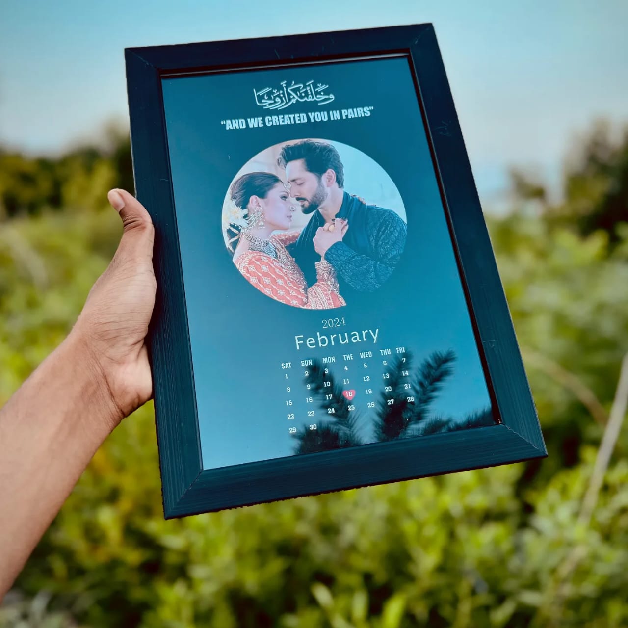 Happy Anniversary Frame