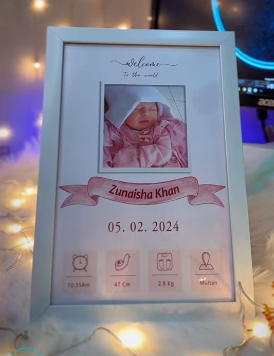 Born Baby Frame